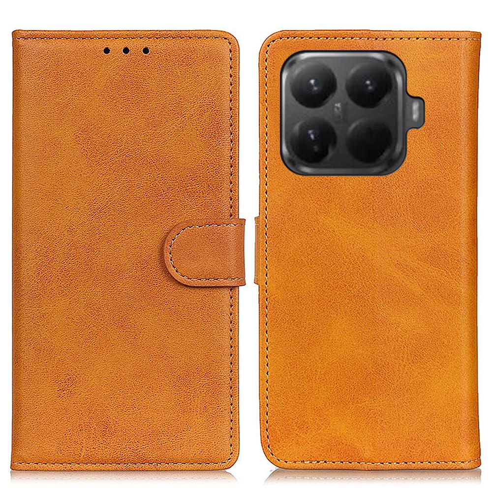 

For Xiaomi 15T Pro Case Cowhide Texture Leather Wallet Stand Phone Cover