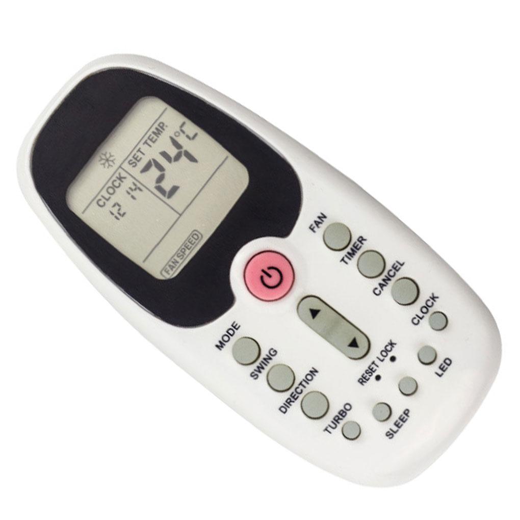 Malý ovladač klimatizace s obrazovkou, citlivý ovladač pro domácí kancelář, náhradní sada pro R06 BG RO6 BGCE