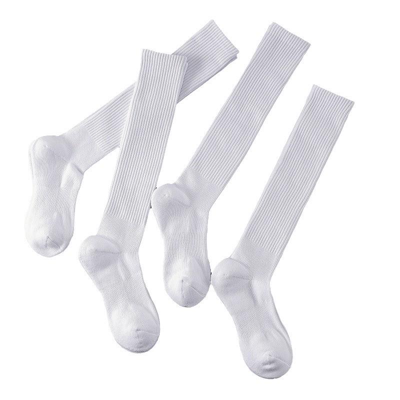 Winter Thickened Women's High Tube Socks - Ideal for Sports, Fitness, Running, Volleyball, and Leisure. Warm and Comfortable.