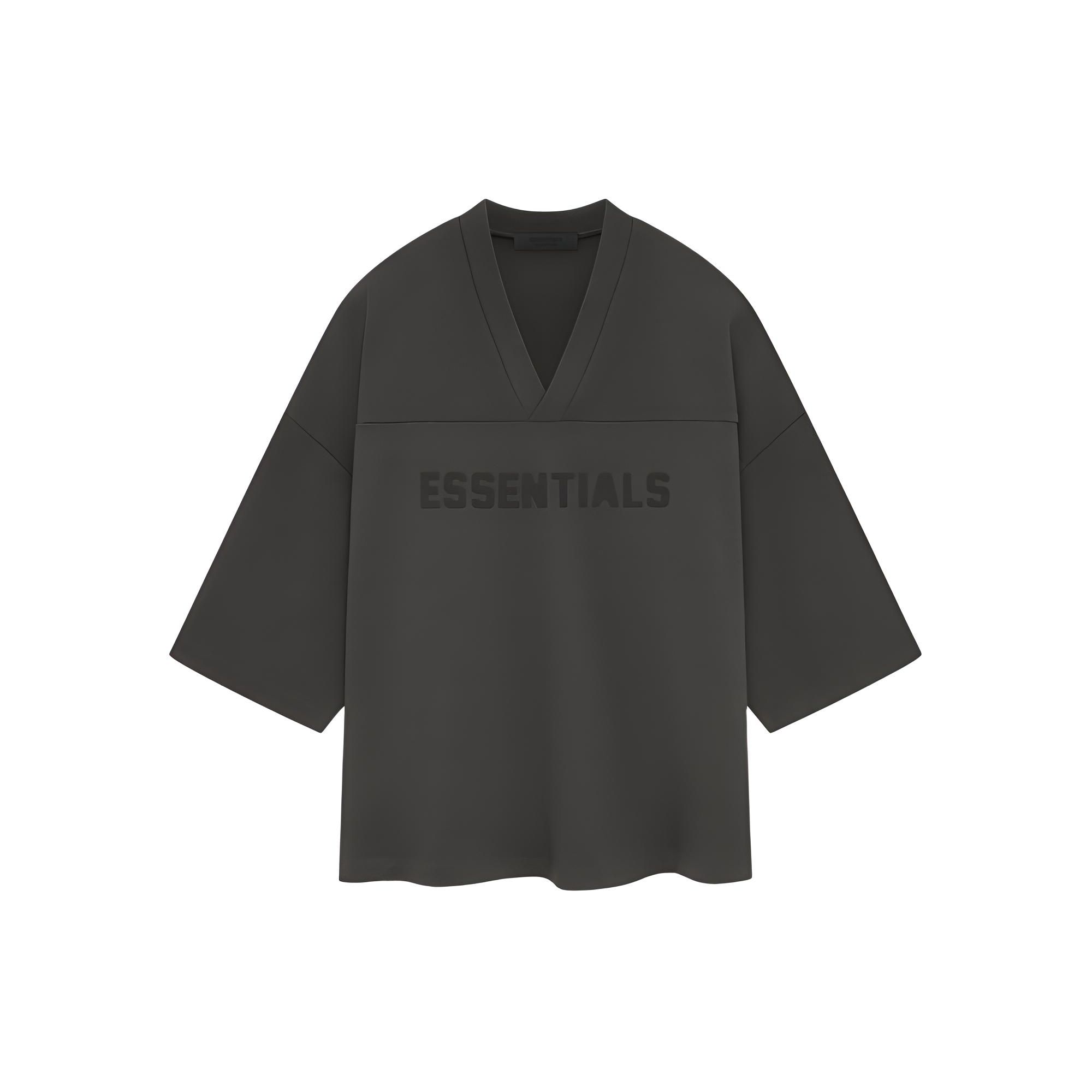 

Футбольная футболка Fear of God Essentials Черная мужская футболка 125SP244100F L