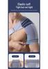 Adjustable Compression Shoulder Protector for Men - Adult Sports Shoulder Pad for Weightlifting and Strain Support