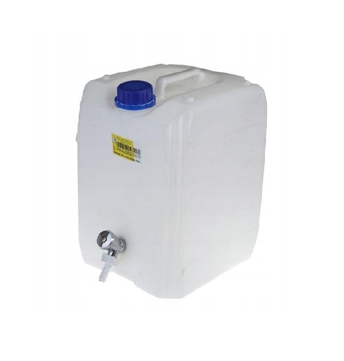 Water canister with tap 20l