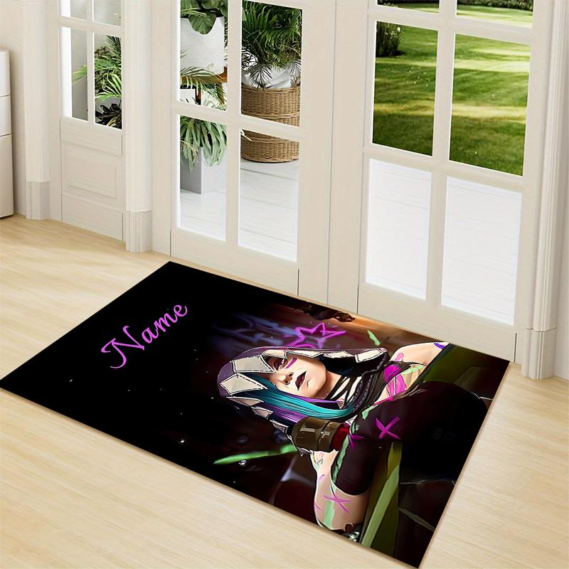 Custom Name Love Friendship Carpet Rug Customizable Soft Washable Anti-Slip Home Living Room Sofa Mats Personalized Rug. 0909164