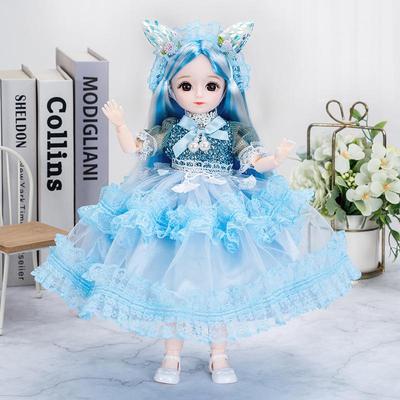 Muñeca BJD Princesa Infantil de 30 cm con 6 Puntos de Articulación - Regalo de Cumpleaños Perfecto para Niñas