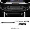 Carbon Fiber Style AC Switch Frame Sticker for Honda Accord 2013-2017 LHD Interior Trim