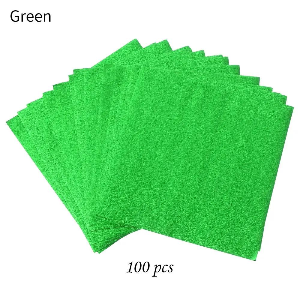 100 PIEZAS Color Dorado Papel de Envoltura en Lata de Papel de Aluminio Estampado Metálico Papel para Caramelos Chocolate Suministros para Bodas y Fiestas