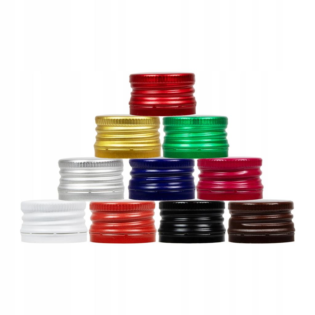 100X Bottle Caps Fi 28Mm Burgundy Bottle Cap 28X18Mm