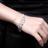Braccialetti a Catena con Ciondolo Cuore e Nappa