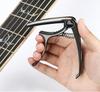 Metal Guitar Capo Guitar Tuner Clamp Zinc Alloy Professional Key Trigger Capo for Acoustic Electric Guitar with Rubber Grip