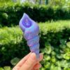 4.3" Seashell Design Magic Handmade Borosilicate Glass Pipe