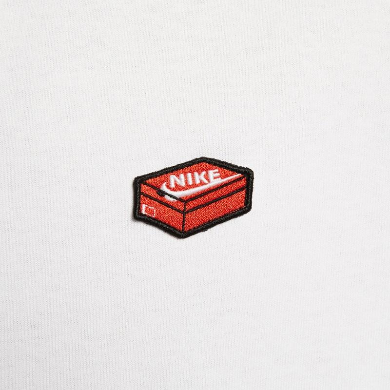 Nike T Shirts Men's White Crew Neck Moderate IH9271-100