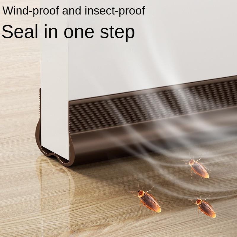 1PC Hot PVC Flexible Door Bottom Soundproof Board Under Door Draft Stopper Sealing Strip SoundProof Weatherstrip Draft Guard