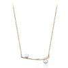 CRANNE Twin Pearl Necklace C24NB110