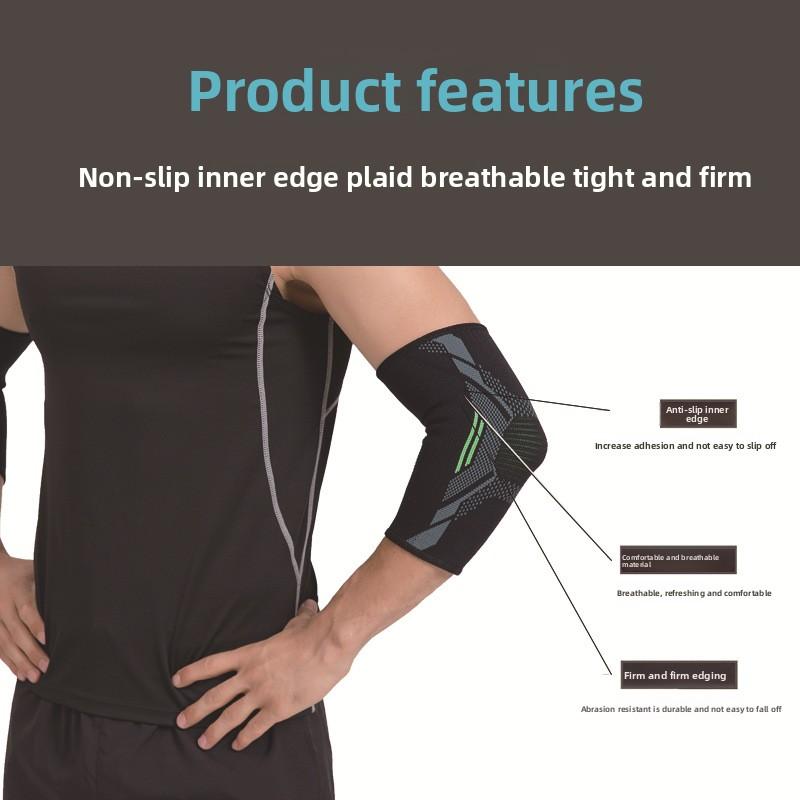 Thickened Knitted Sports Elbow Pads Warm Non-slip Elastic Basketball Fitness Riding Special Elbow Protection