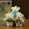 Adorable Wedding Dress Teddy Bear Plush Toy Soft Short Plush Stuffed Animal