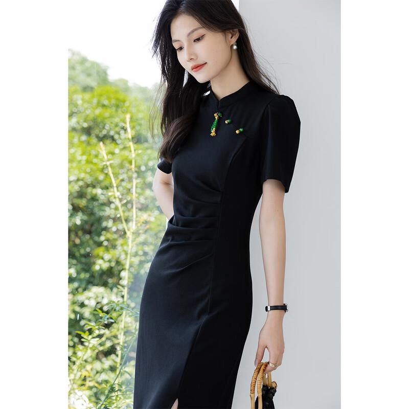 Mokana Women's Casual Mid-Length Short-Sleeved Dress