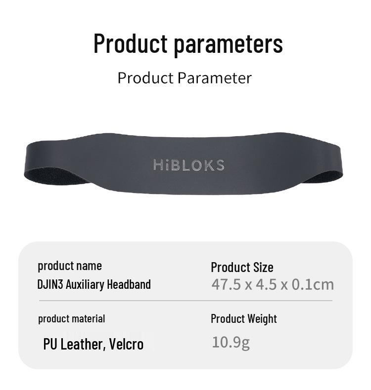 Comfortable Decompression Headband Strap for DJI N3 Goggles - Easy-to-Wear Drone Accessory