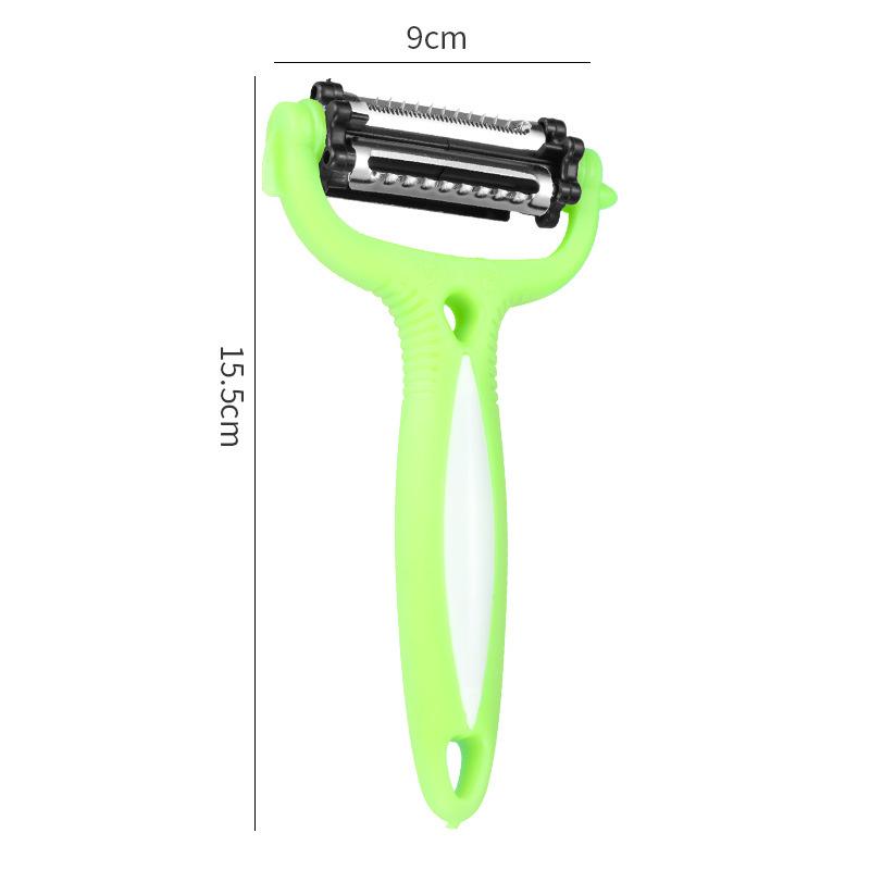 New Multifunctional 360 Degree Rotary Peeler Kitchen Tool 3 in 1 Rotary Fruit Vegetable Carrot Potato Peeler Cutter Slicer7