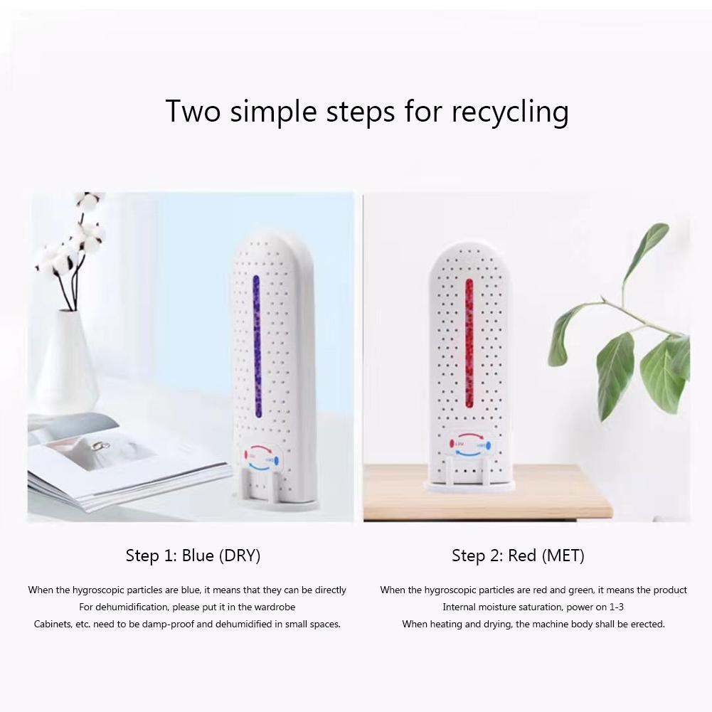 Moisture Absorber Portable Mute Air Dryer Energy Saving Electric Moisture Absorbing Machine Comfortable for Bedroom Laundry Room