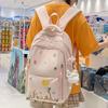 Schoolbag1011 Summer School Bag Female Junior High School Student Niche Ins Large Capacity Backpack Japanese Travel College Student Backpack