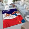 Christmas Gift Halloween Themed Cola Beverage Coca Cola Carpet Is Suitable for Living Room and Bedroom Doormats Office Balcony Decorative Carpet V26