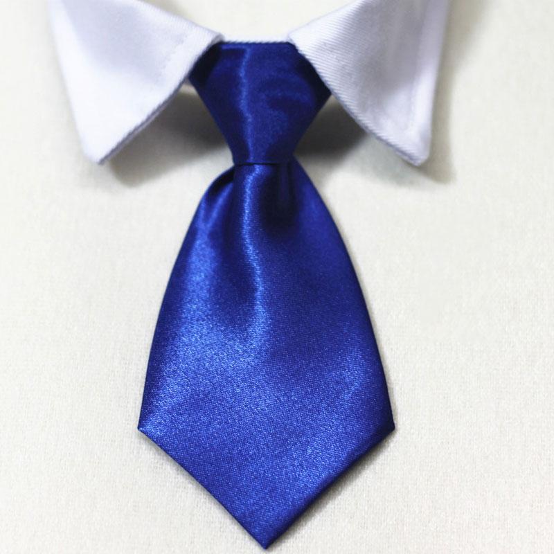 1116 Dog Cat Striped Bow Tie Animal Striped Bowtie Collar Pet Adjustable Neck Tie White Collar Dog Necktie For Party Wedding Tie