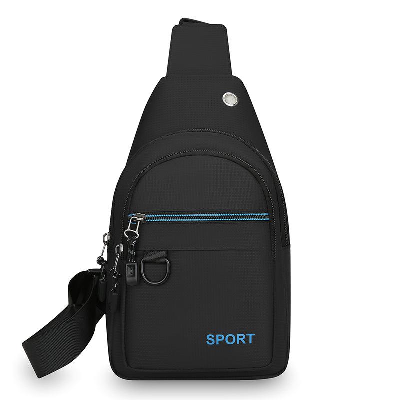 Geantă de piept pentru bărbați Geantă crossbody pentru călătorii și sport Geantă de umăr pentru navetă