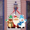 With Rope Christmas Door Hanger Oranments DIY Christmas Party Supplies  Party