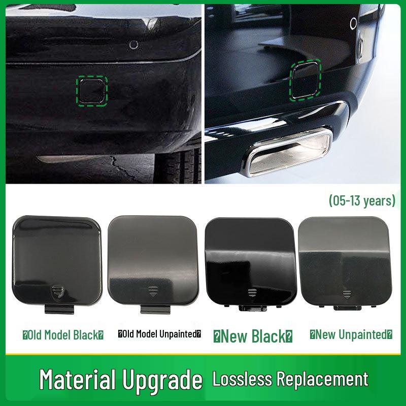Kompatibel mit Mercedes-Benz S-Klasse (2005-2013) W221 Stoßfänger hinten Abschlepphakenabdeckung