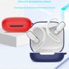Dustproof Silicone Case Washable Anti-fall Earbuds Sleeve Soild Color Earbuds Protective Case for SHOKZ OPENFIT AIR Home/Travel