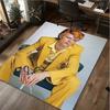 David Bowie Teppich Büro Dekorativer Teppich Für Wohnzimmer Schlafzimmer Fußmatte Bodenläufer Computerstuhl Bereichsteppich perfektes Weihnachtsgeschenk