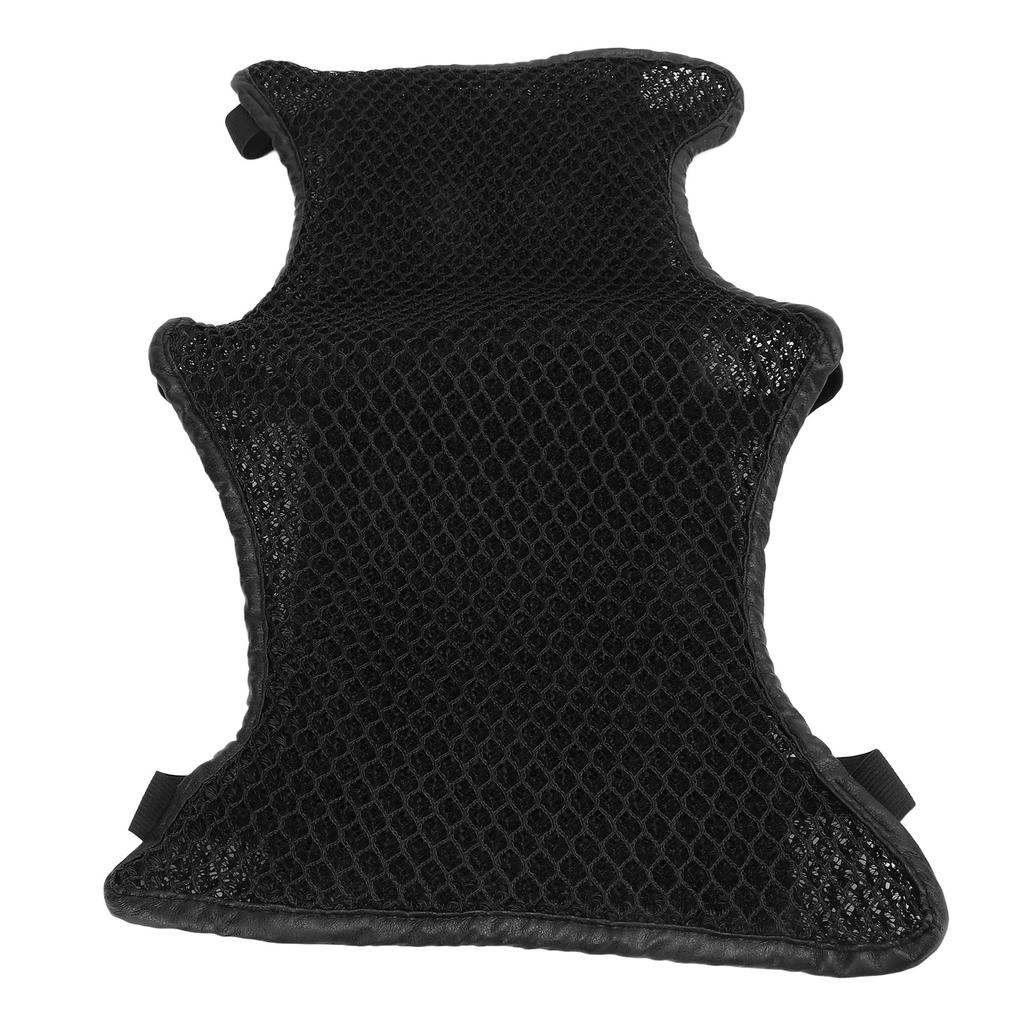 Motorcycle Seat Cushion Cover Seat Mesh Breathable Anti Slip Shock Absorption Pressure Relief Pad