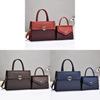 Womens Handbag Set Pu Lock Closure With Inner Pockets For Daily Use