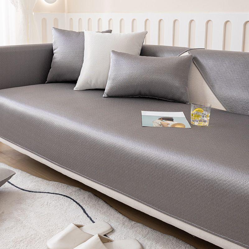Ice Silk Sofa Cushion Summer Summer Anti-slip Mat Cushion Washed Ice Mat Sofa Cover Cover Backrest Towel Cover Cloth.