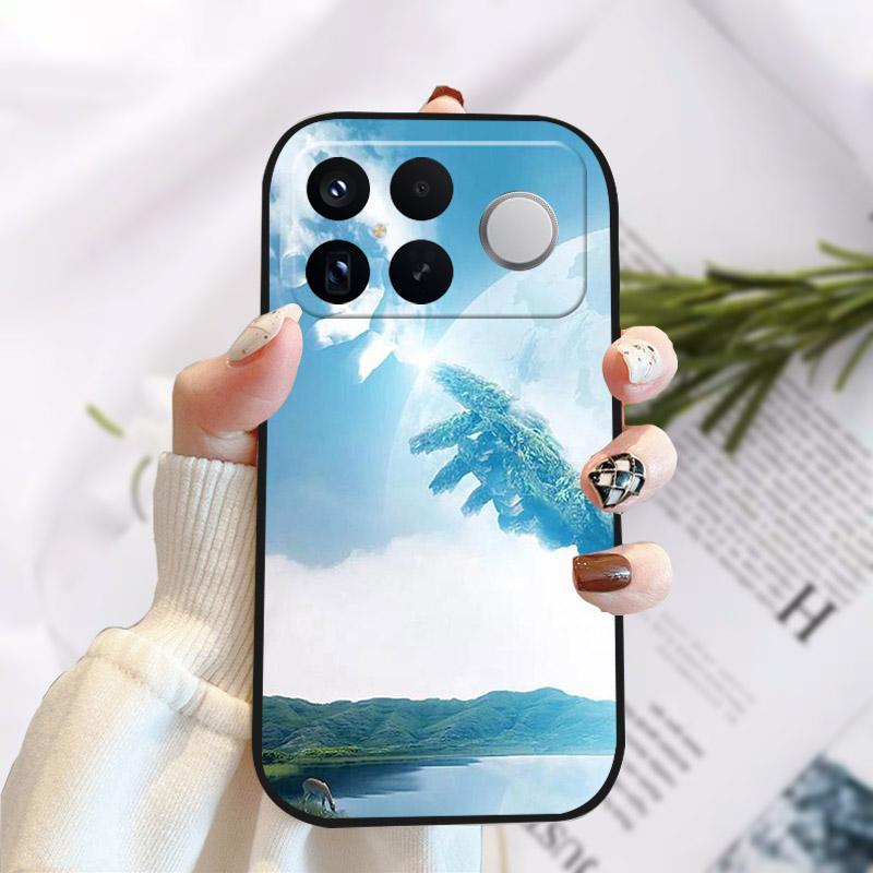 For Redmi K90 Pro Max Case Fashion Shockproof Protective Phone Cover For RedmiK90 Pro Max K90ProMax Soft TPU Silicone Fundas