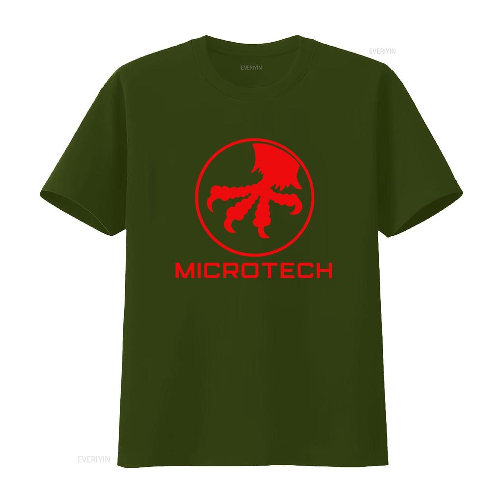 Microtech Knives Knife Tools Logo Black T Shirt for Men Size S 3XL Bold Red Design Comfortable Fit vintage Washed