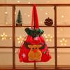 For Kids Santa Claus Stockings Xmas Drawstring Bags Candy Bags Christmas Gift Bag Wrapping Pouch