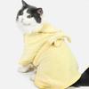Quick Drying Dog Bath Robe Thickened Hooded Bath Towel Dog Clothes Cloak Pet Bathrobes  Pet Bathing