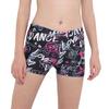 Kleine, große Mädchen-Shorts im Boy-Cut-Stil für Fitnessstudio, Workout, Yoga, weiche Stretch-Shorts, zum Laufen, Tanzen und Strand