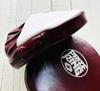 PRIZE RING "Classic 75" Genuine Leather Ultra-Thin Boxing Mitt, Burgundy (M)
