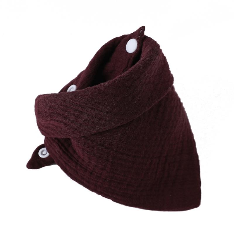 Baby Infants Feeding Bibs Soft Pure Cotton Bandana Saliva Towel Toddler Drool Scarf Newborn Burp Cloth