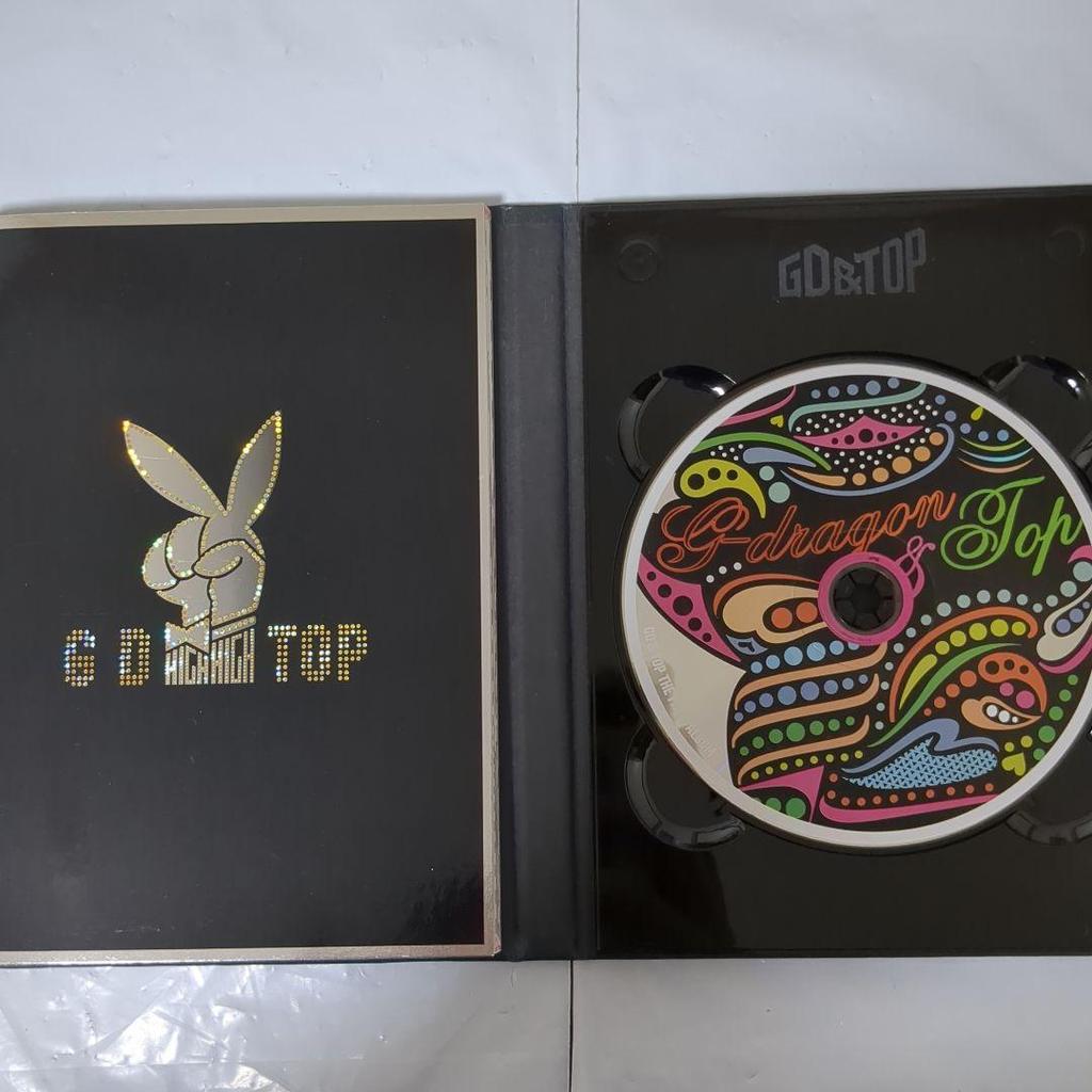 [USED] BIGBANG GD&TOP 1st FIRST ALBUM Gold Card Included