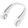 Portable Outdoor Mini USB Charging Neck Hanging Fan Leafless Design Lazy Person Hanging Neck Fan