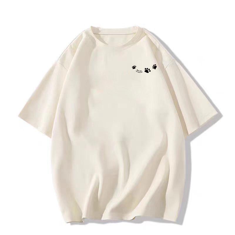 T-shirt Oversize Manches Courtes Streetwear Américain Grande Taille pour Femme - Tendance Été Coupe Ample