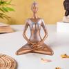 Resin Yoga Lady Home & Office Decor Fantasy Showpiece