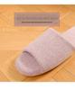 Youtiao Silent Open-Toe Indoor Slippers - Breathable Summer Linen for Wood Floors