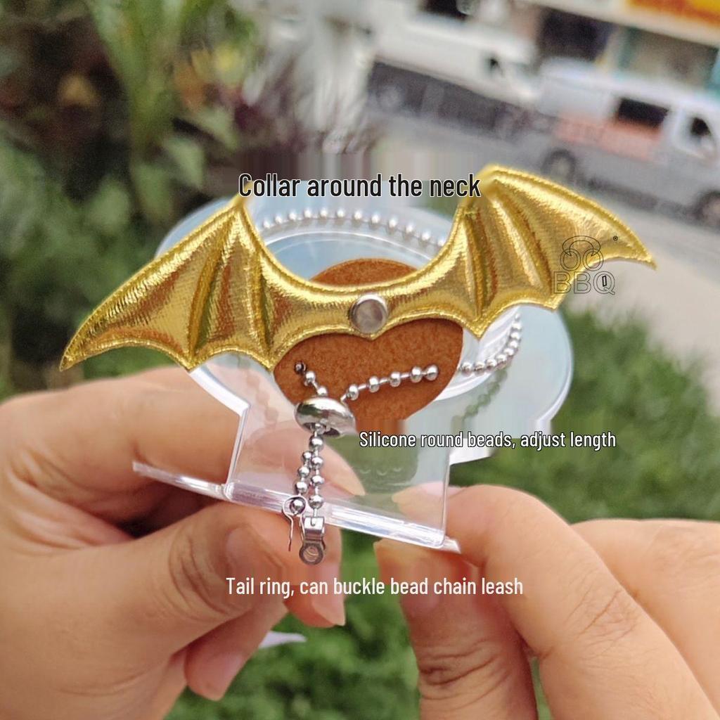 Adjustable Detachable Squirrel & Exotic Pet Leash Collar with Wings