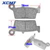 Motorcycle Front and Rear Brake Pads For YAMAHA YZ WR 125 250 400 426 F 2T  YZ125 YZ250 YZ400 YZ426 WR250 WR400 WR426 Dirt Bike