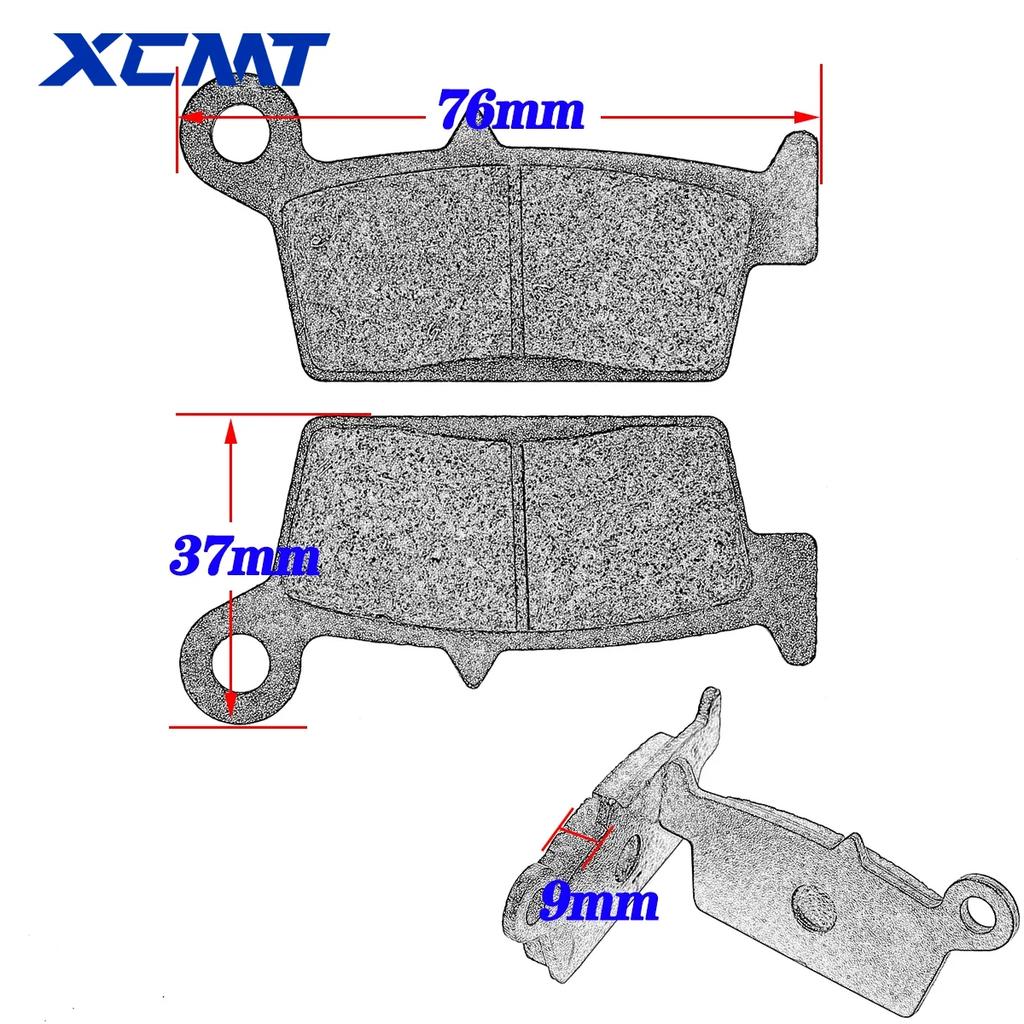Motorcycle Front and Rear Brake Pads For YAMAHA YZ WR 125 250 400 426 F 2T YZ125 YZ250 YZ400 YZ426 WR250 WR400 WR426 Dirt Bike
