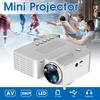Tragbarer LED Mini Projektor Video Beamer für Heimkino 500 Lumen Unterstützt Display 4k Projektor 4K LED Projektor HD 1920x1080 10W